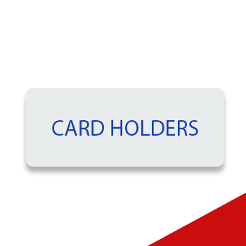 CARD HOLDERS