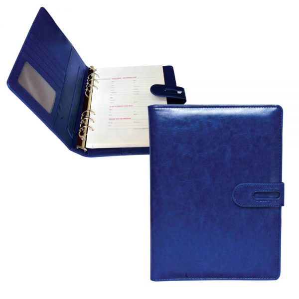Organizer with or without calculator Document pockets Business card holders Material: PU Leather Size 8.5 Inches
